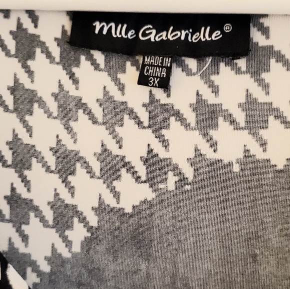 💙 Mlle Gabrielle beautiful print dress. Size 3X - Picture 3 of 6